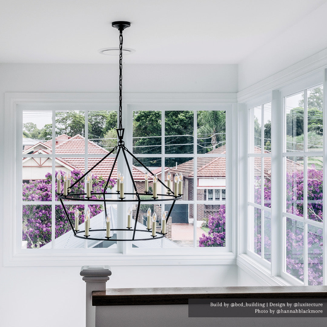 Darlana Large Two-Tier Chandelier *