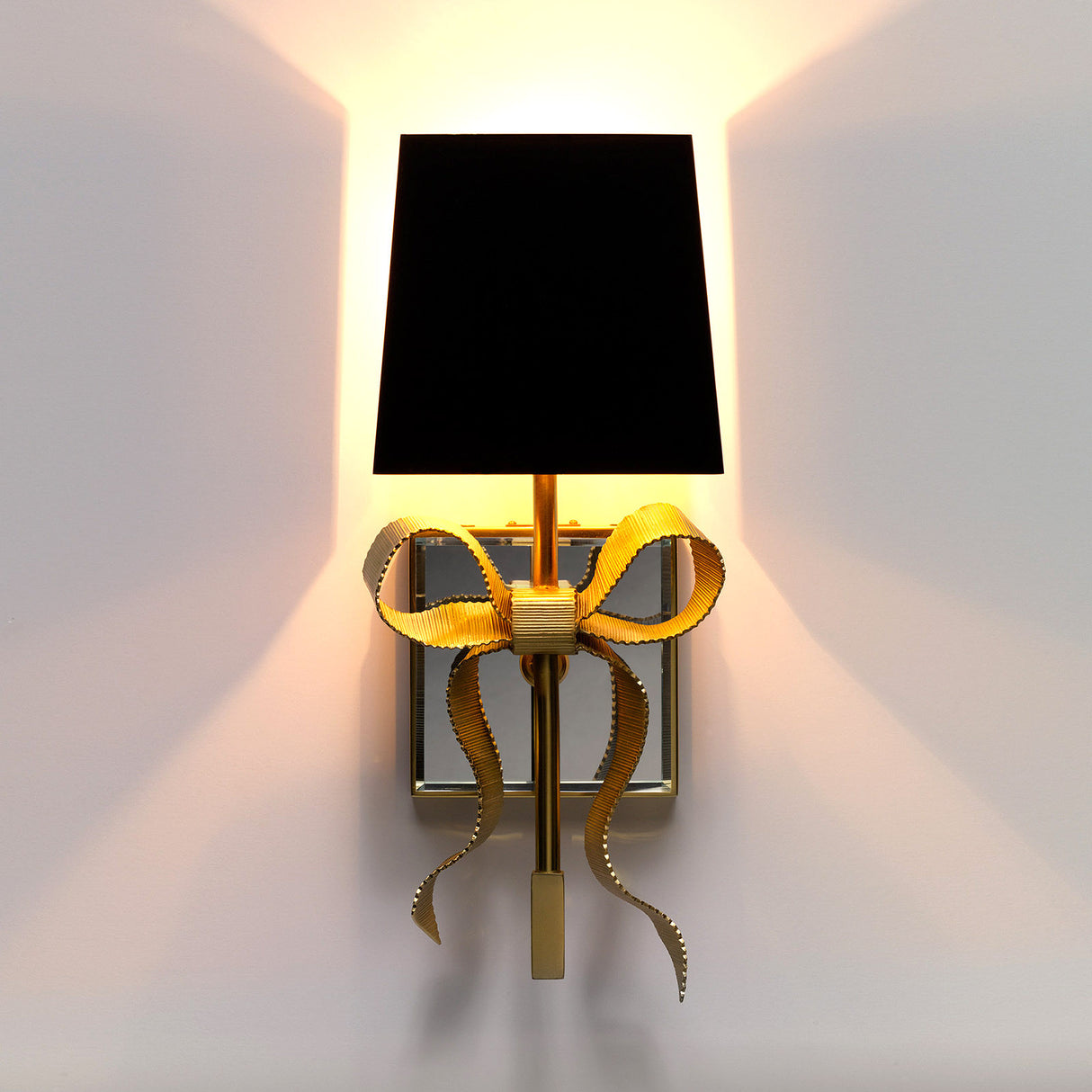 Ellery Gros-Grain Bow Sconce