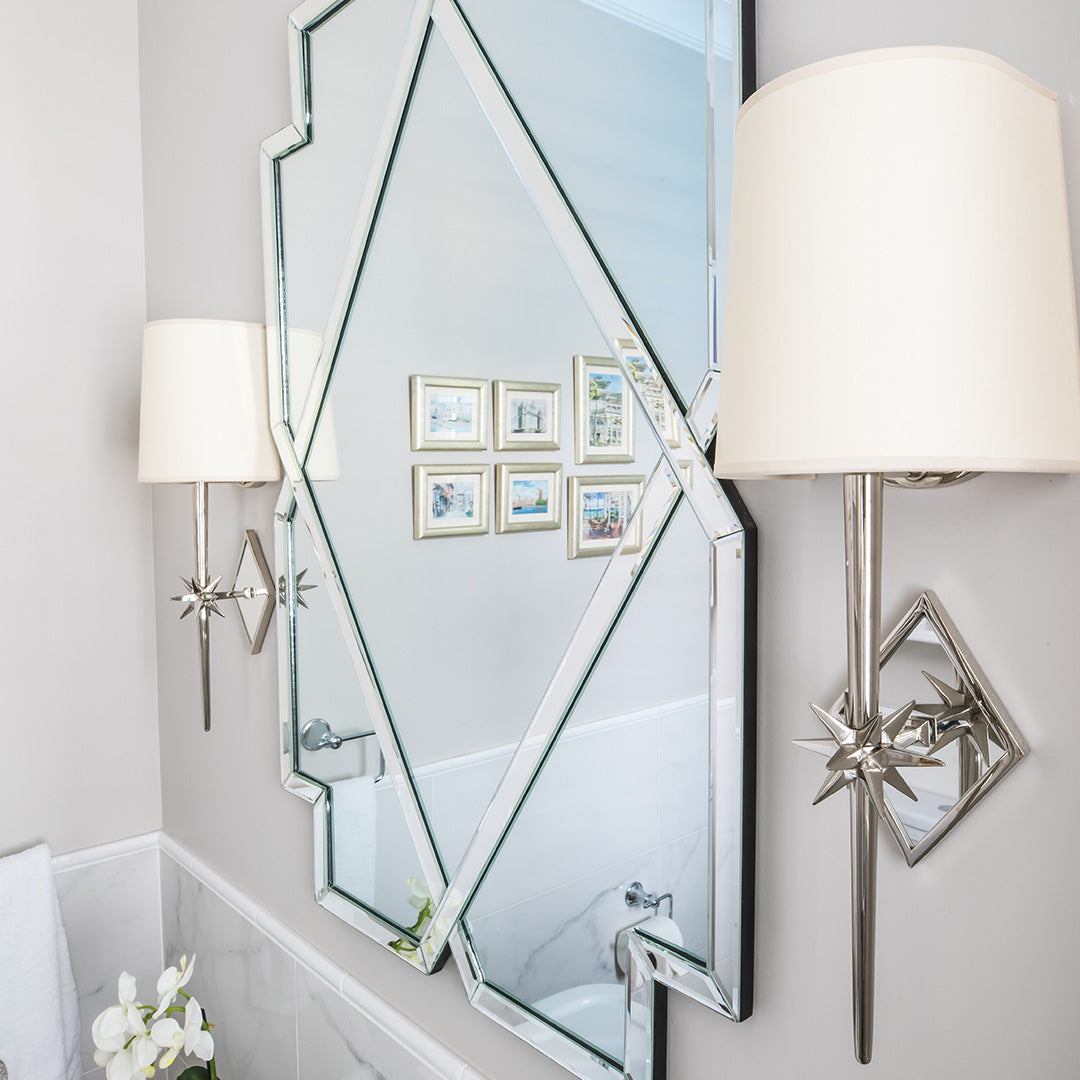 Etoile Sconce with Natural Paper Shade *