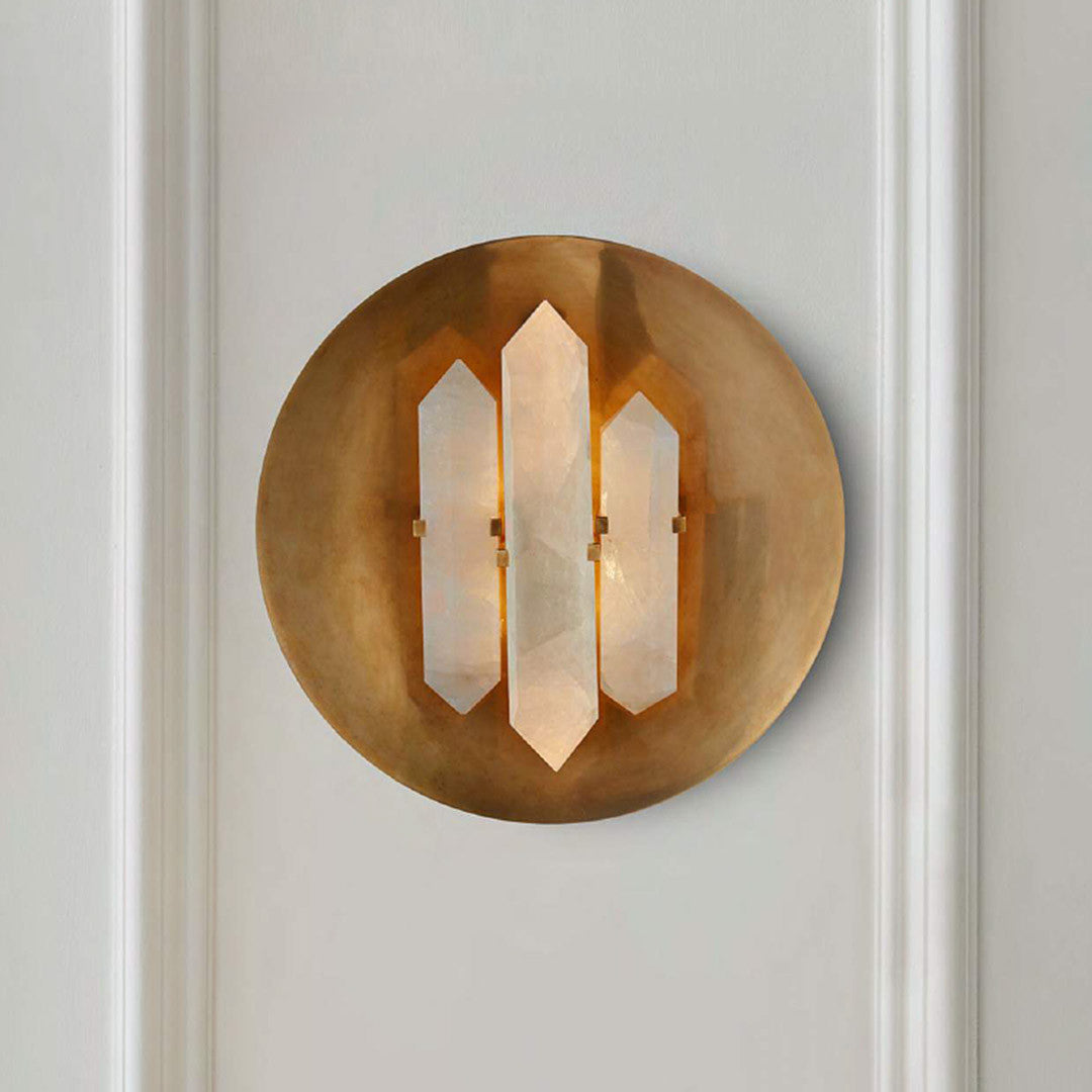 Halcyon Round Sconce