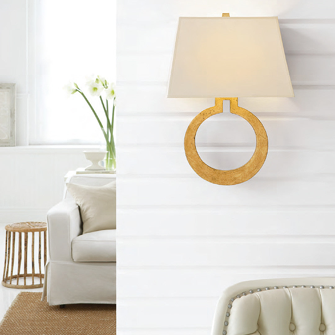 Ring Form Wall Sconce