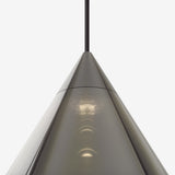 Flare Top Silver Pendant