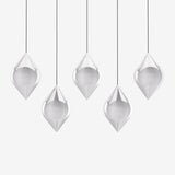 Flare Top Silver Pendant