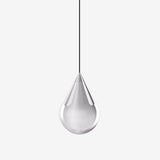 Flare Bead Silver Pendant