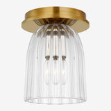 Asalea Solitaire Flush Mount