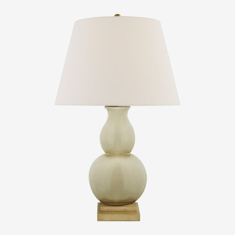 Gourd Form Small Table Lamp