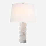 Square Chunky Stacked Table Lamp