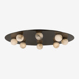 Pertica Eight Light Flush Mount