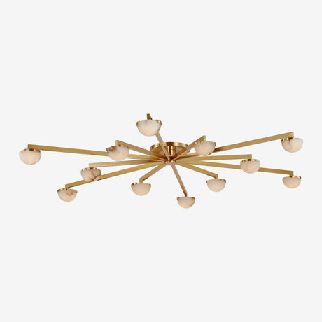 Pedra Grande Staggered Arm Flush Mount