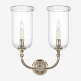 Embers Double Hurricane Sconce