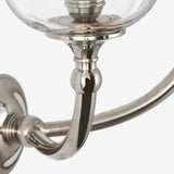 Embers Double Hurricane Sconce