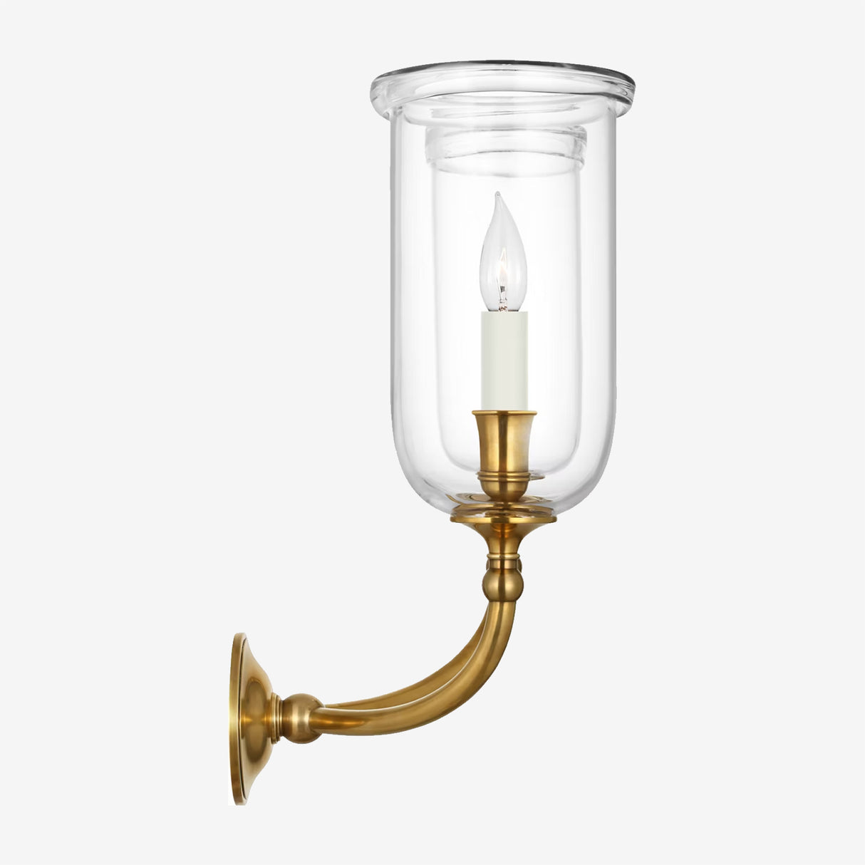 Embers Double Hurricane Sconce