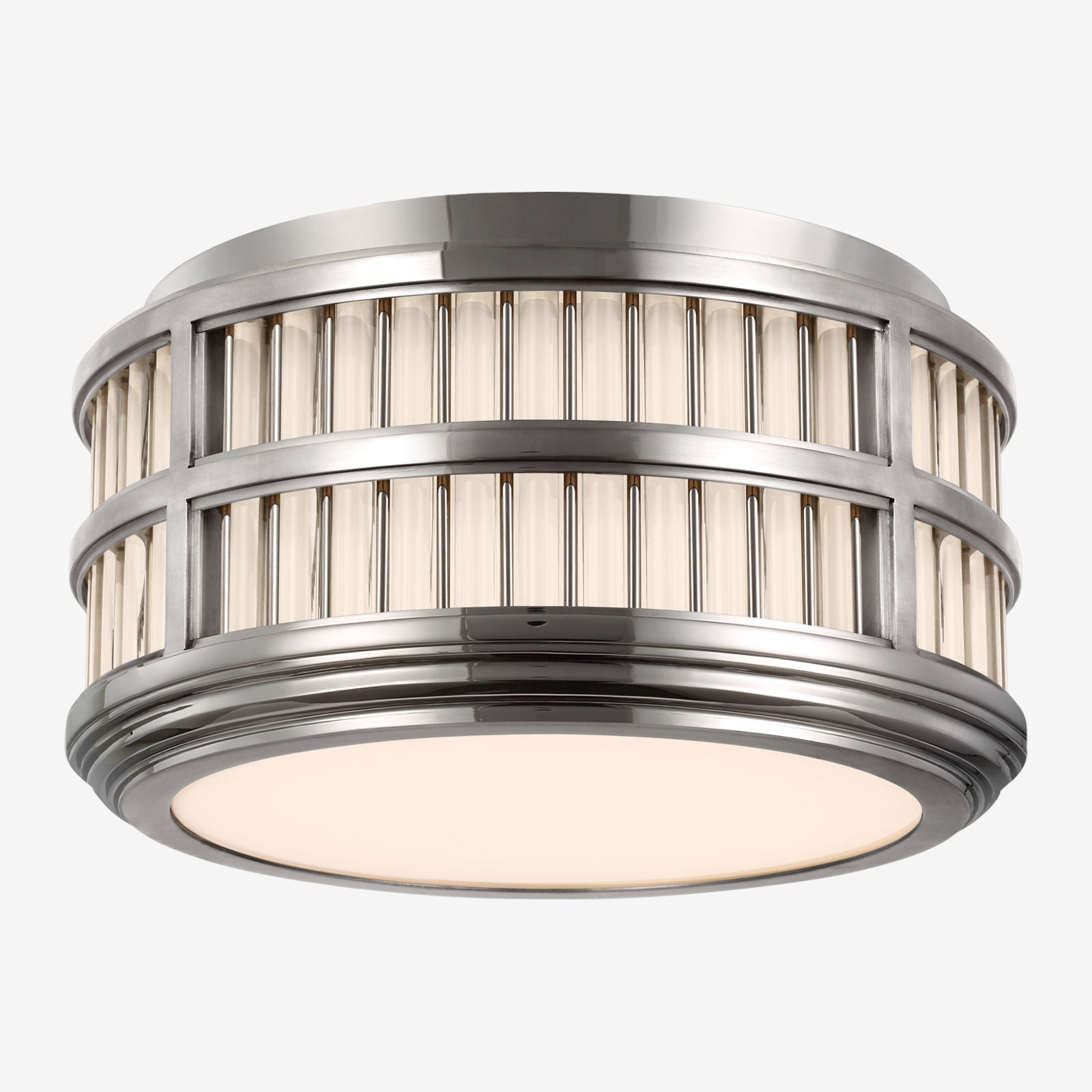 Brushed nickel flush mount ceiling light led deals
