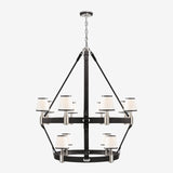 Riley Large Two Tier Chandelier
