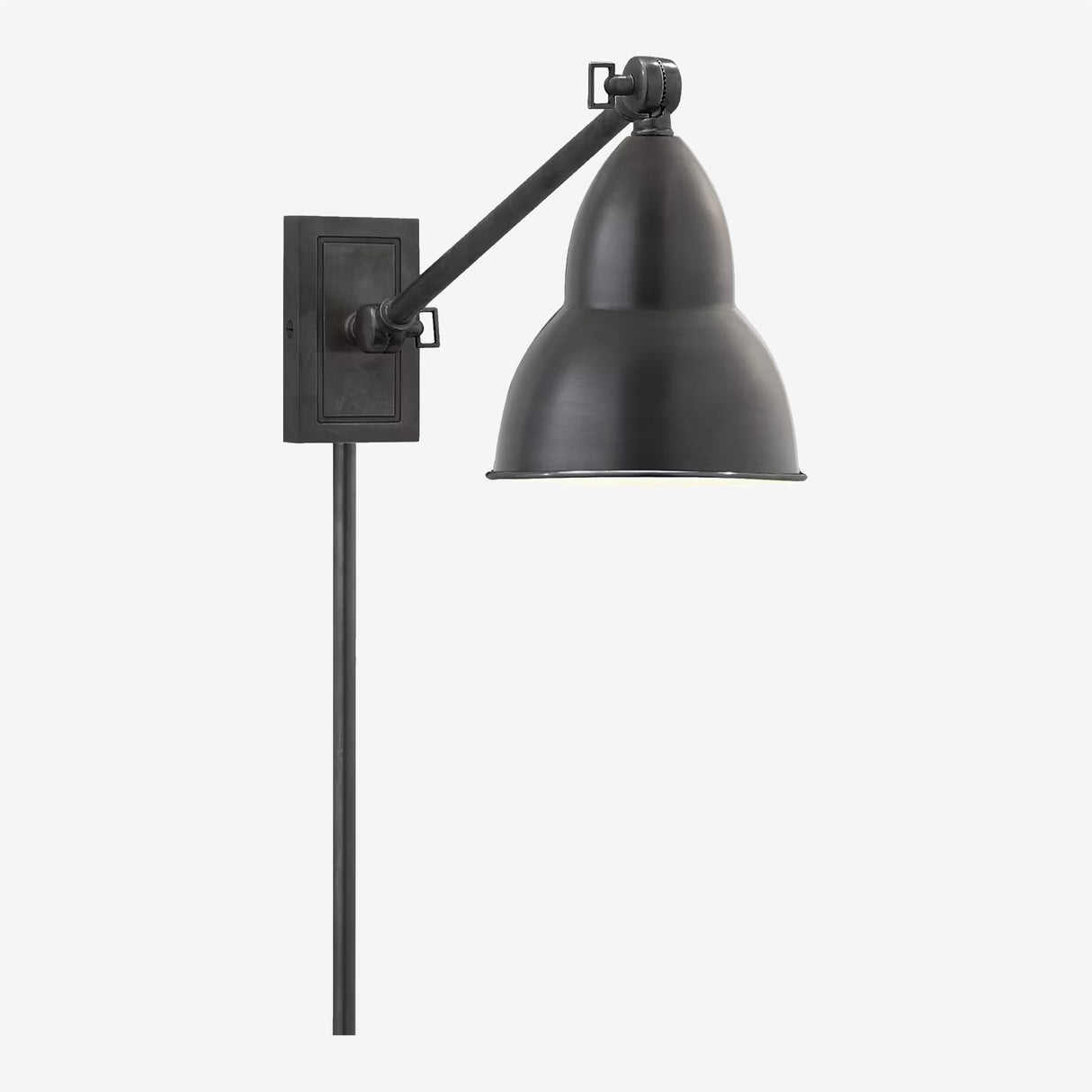 French Library Single Arm Wall Lamp