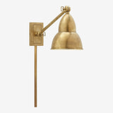 French Library Single Arm Wall Lamp