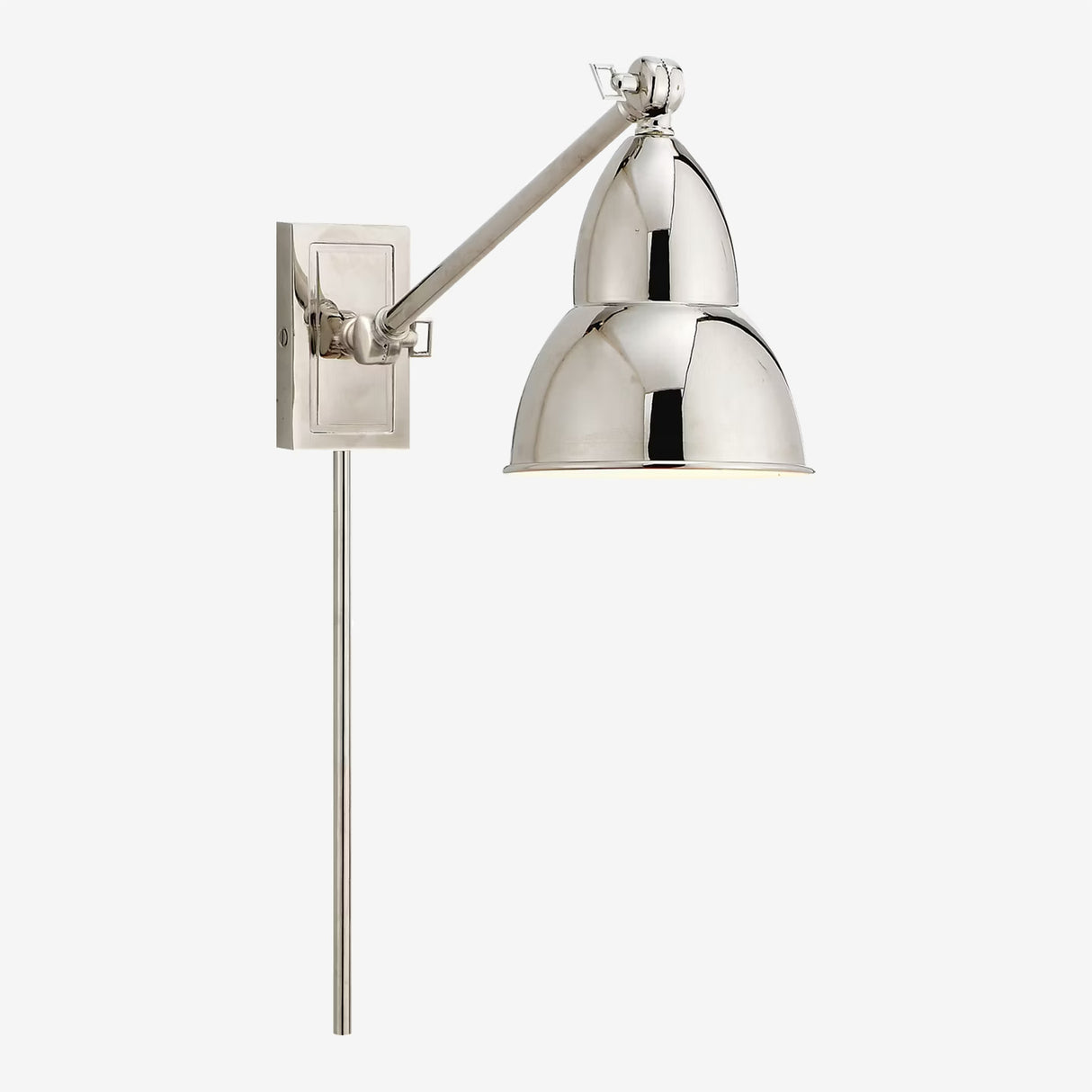 French Library Single Arm Wall Lamp