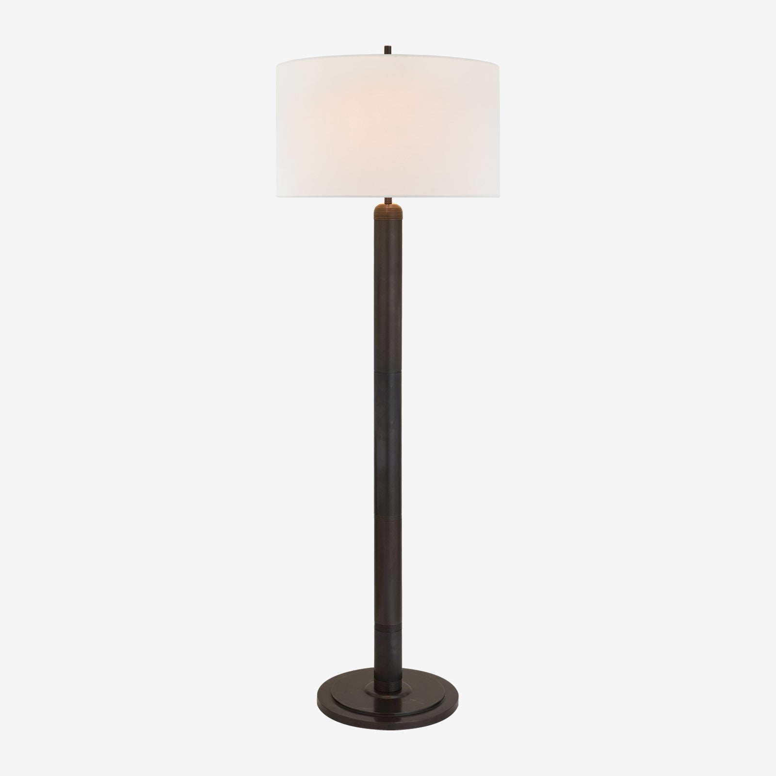 Black and bronze floor on sale lamp