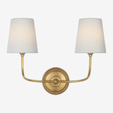 Vendome Cordless Double Sconce