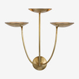 Keira Large Triple Sconce