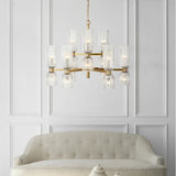Asalea Medium Two-Tier Chandelier