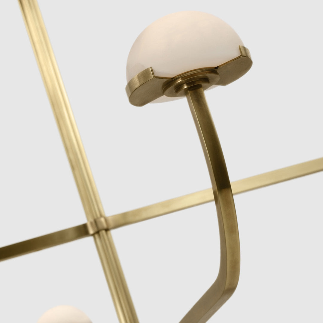 Pedra Large Two-Tier Chandelier