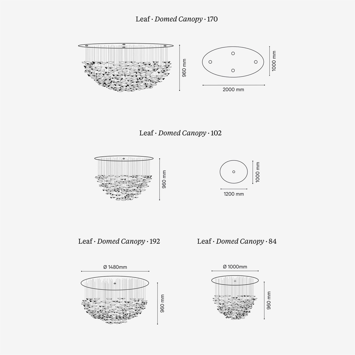 Leaf · Domed Canopy