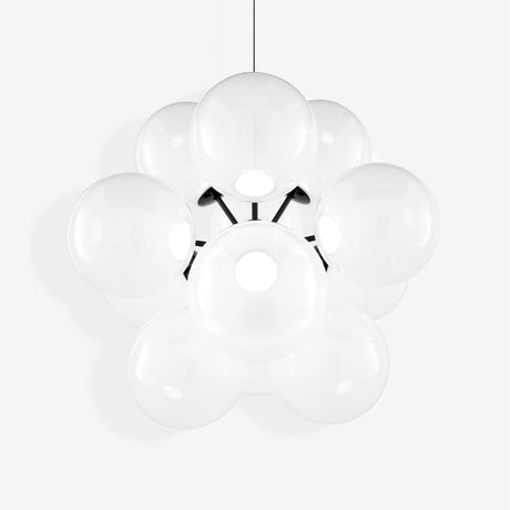 Globe Burst Chandelier Opalescent