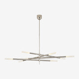 Rousseau Grande Eight Light Articulating Chandelier