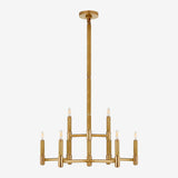 Barrett Medium Knurled Chandelier