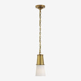 Robinson Pendant (White Glass)