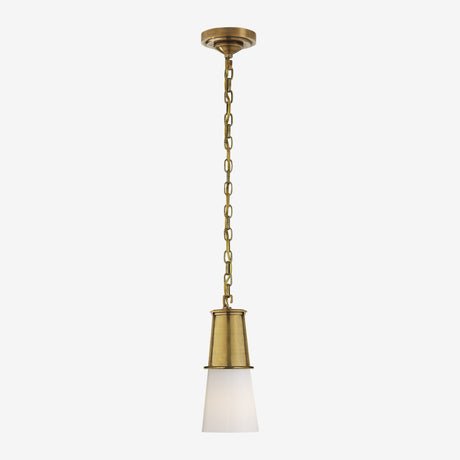 Robinson Pendant (White Glass)