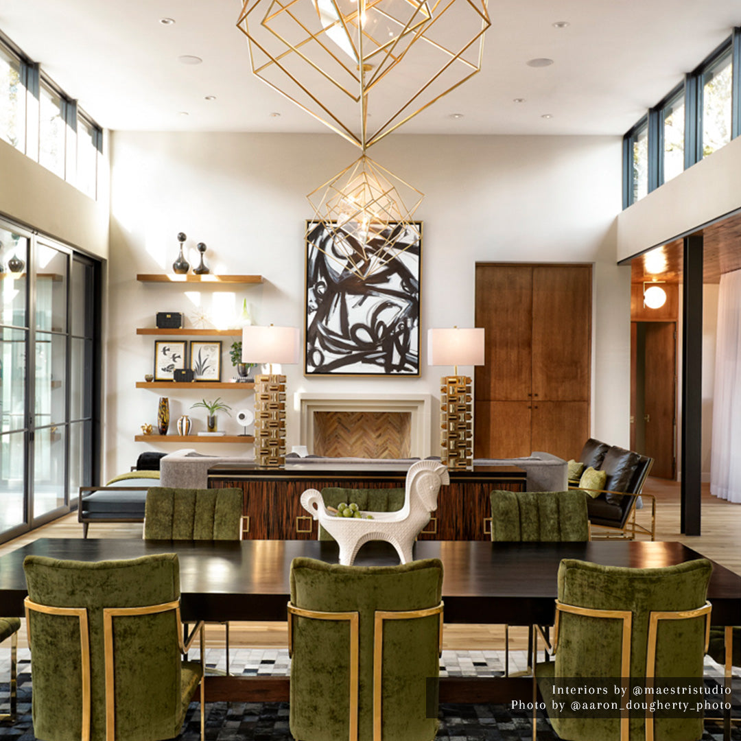 Cubist chandelier on sale