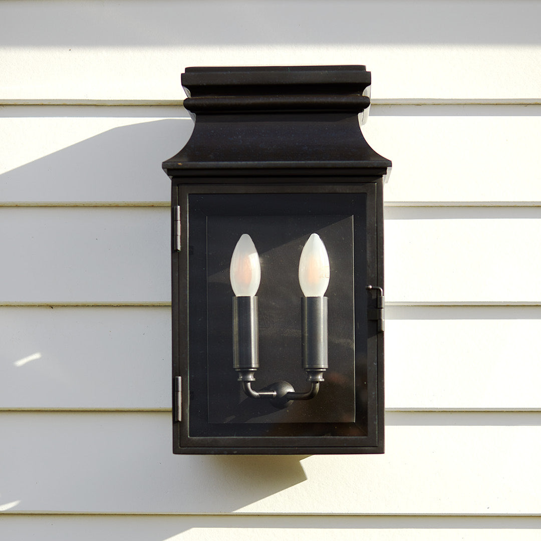 Exterior sconce store light fixtures