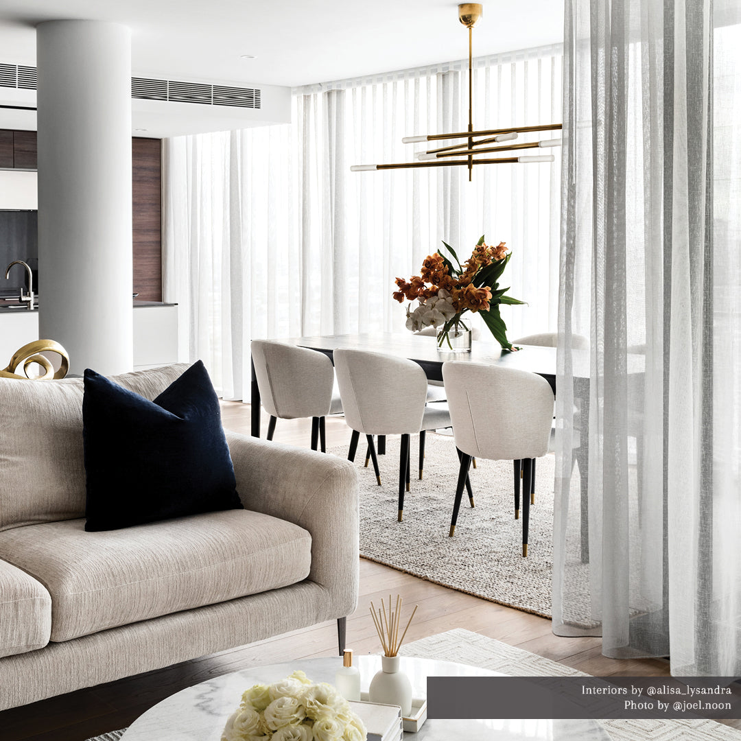 Rousseau Grande Eight Light Articulating Chandelier