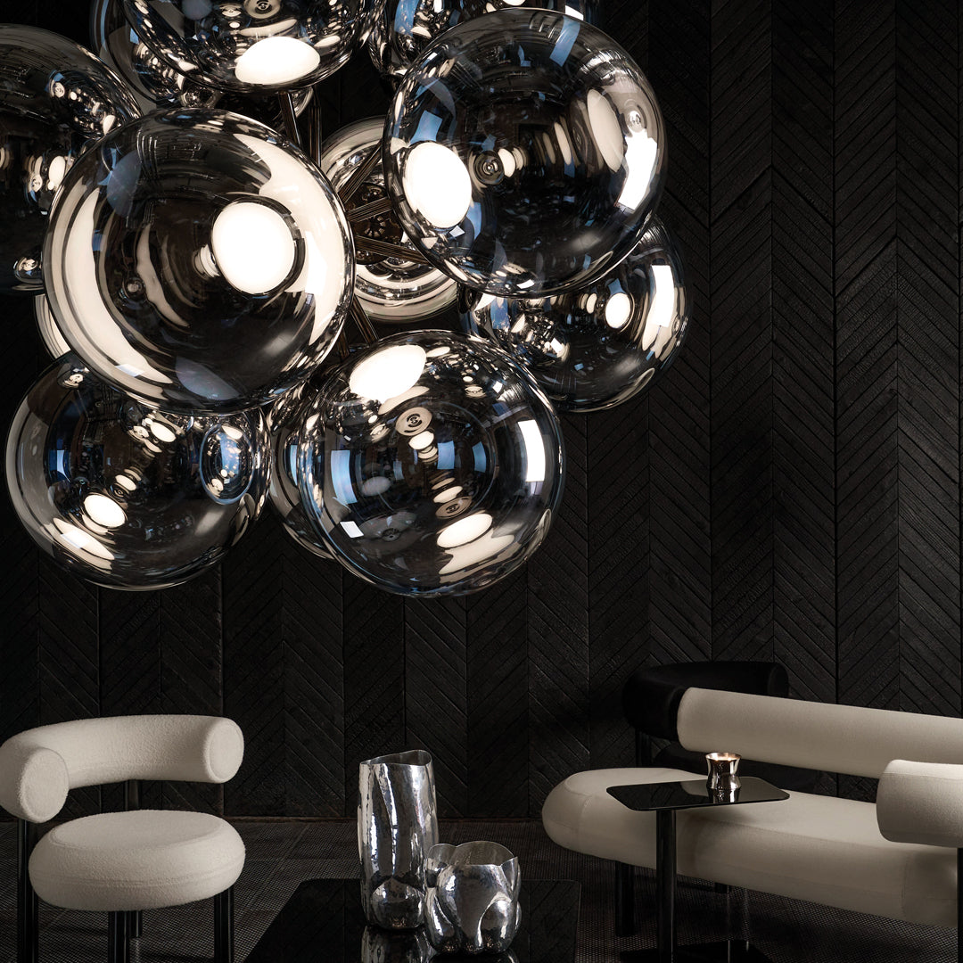 Burst chandelier deals