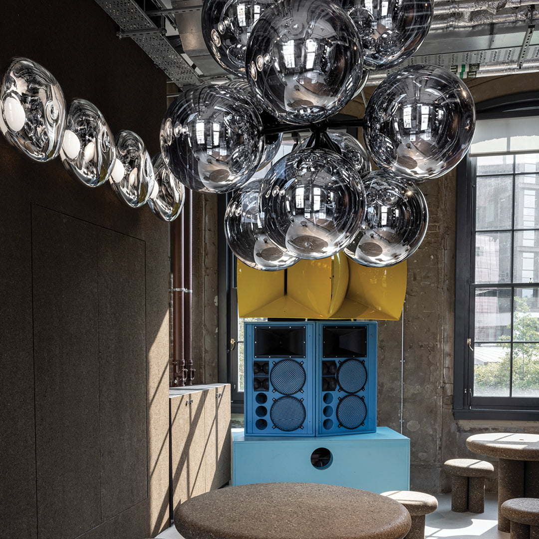 Burst chandelier cheap